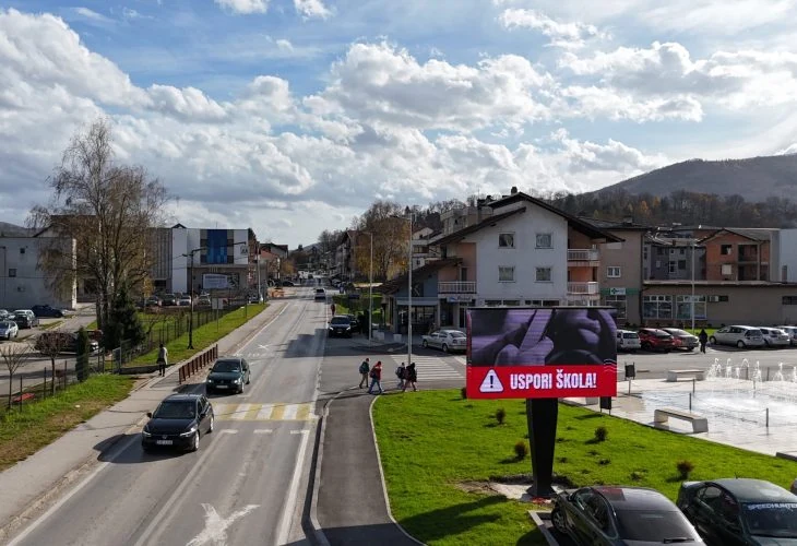 LED display Busovača – centre