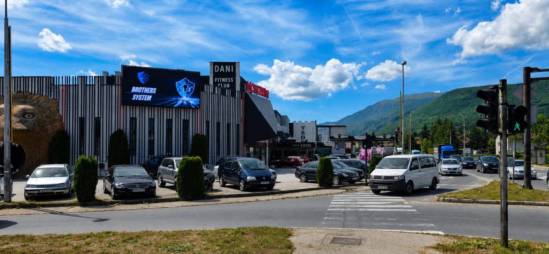 LED display TRON – Travnik